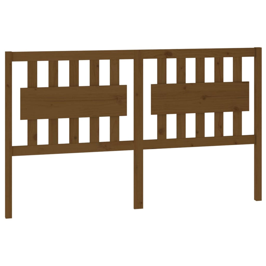 Hoofdbord 155,5X4X100 Cm Massief Grenenhout Honingbruin