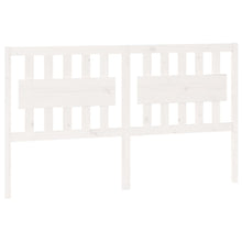 Hoofdbord 165,5X4X100 Cm Massief Grenenhout Wit