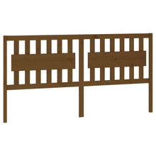 Hoofdbord 185,5X4X100 Cm Massief Grenenhout Honingbruin