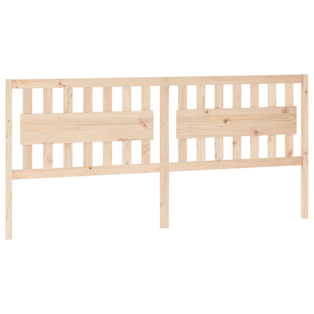 Hoofdbord 205,5X4X100 Cm Massief Grenenhout