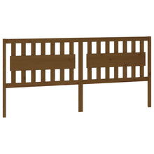 Hoofdbord 205,5X4X100 Cm Massief Grenenhout Honingbruin