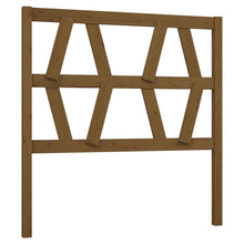 Hoofdbord 8X4X00 Cm Massief Grenenhout 81 x 100 cm Honingbruin