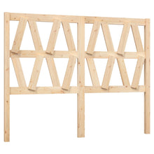 Hoofdbord 26X4X00 Cm Massief Grenenhout 126 x 100 cm Naturel