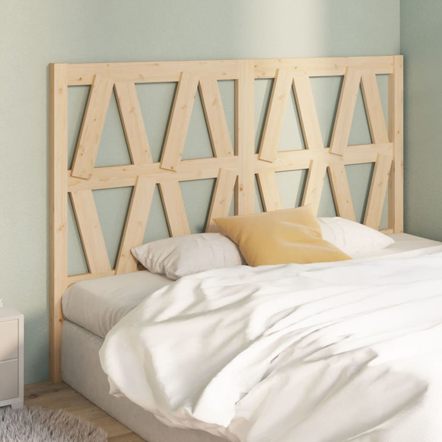Hoofdbord 26X4X00 Cm Massief Grenenhout 126 x 100 cm Naturel
