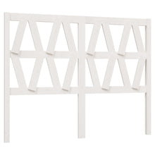 Hoofdbord 26X4X00 Cm Massief Grenenhout 126 x 100 cm Wit