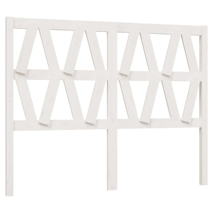 Hoofdbord 26X4X00 Cm Massief Grenenhout 126 x 100 cm Wit