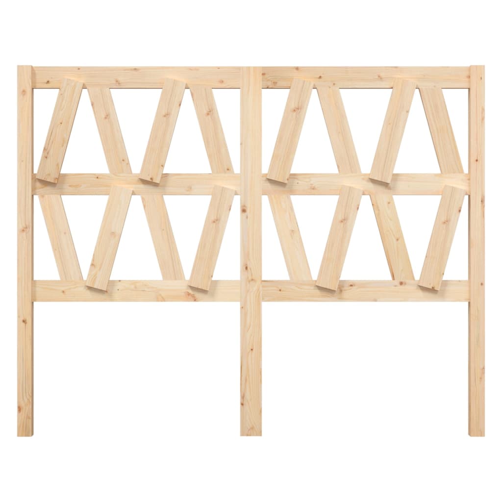 Hoofdbord 46X4X00 Cm Massief Grenenhout 146 x 100 cm Naturel