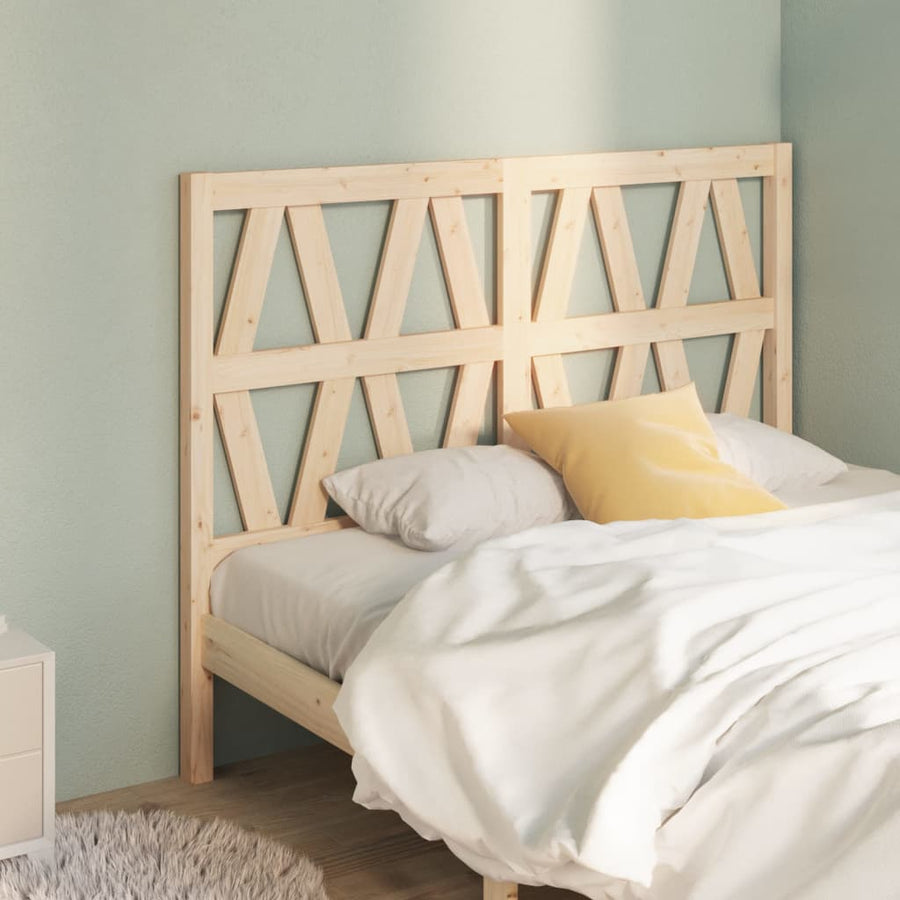Hoofdbord 46X4X00 Cm Massief Grenenhout 146 x 100 cm Naturel