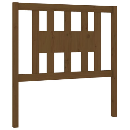 Hoofdbord 06X4X00 Cm Massief Grenenhout 106 x 100 cm Honingbruin
