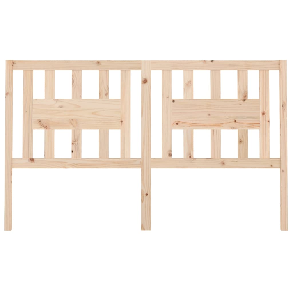 Hoofdbord 4X4X00 Cm Massief Grenenhout 141 x 100 cm Naturel