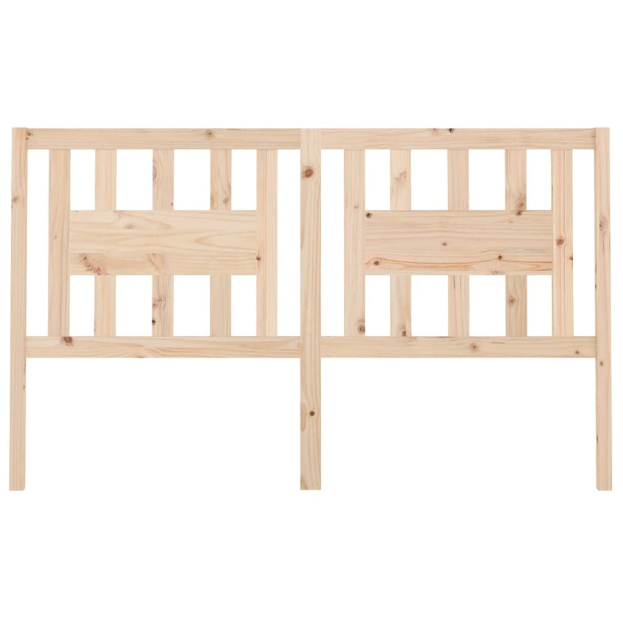 Hoofdbord 4X4X00 Cm Massief Grenenhout 141 x 100 cm Naturel