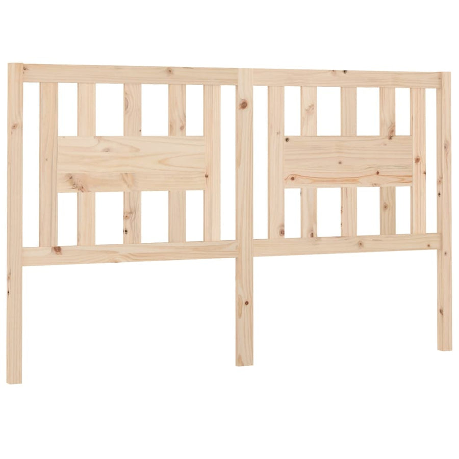 Hoofdbord 66X4X00 Cm Massief Grenenhout 166 x 100 cm Naturel