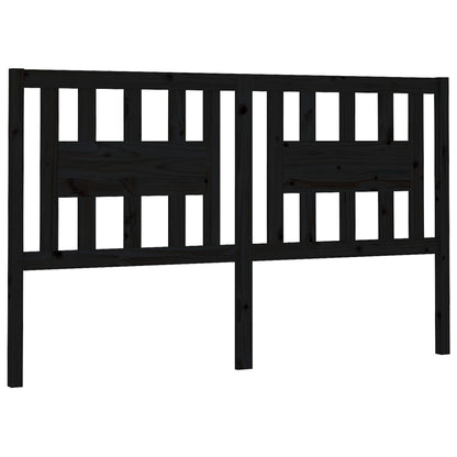 Hoofdbord 66X4X00 Cm Massief Grenenhout 166 x 100 cm Zwart