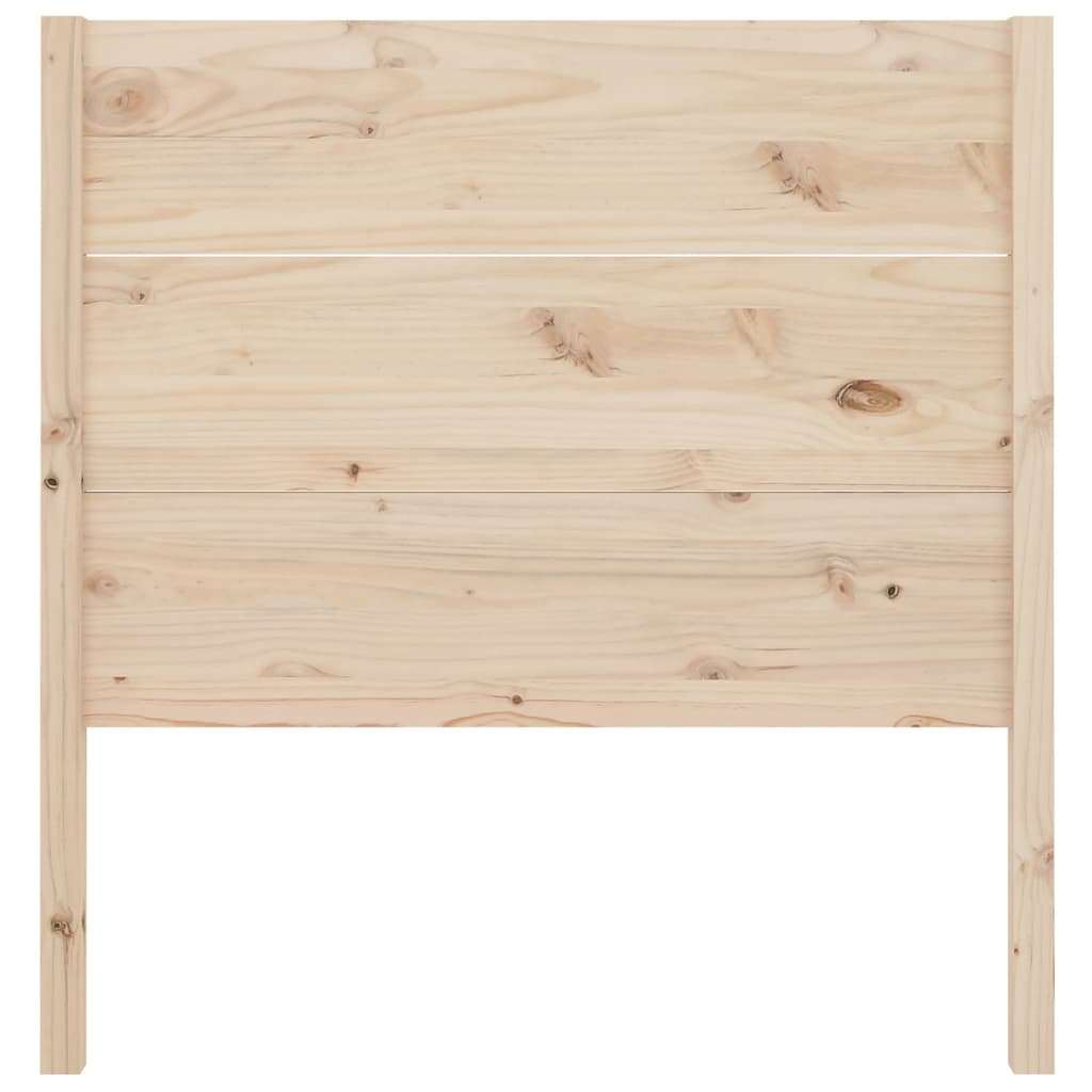 Hoofdbord 8X4X00 Cm Massief Grenenhout 81 x 100 cm Naturel