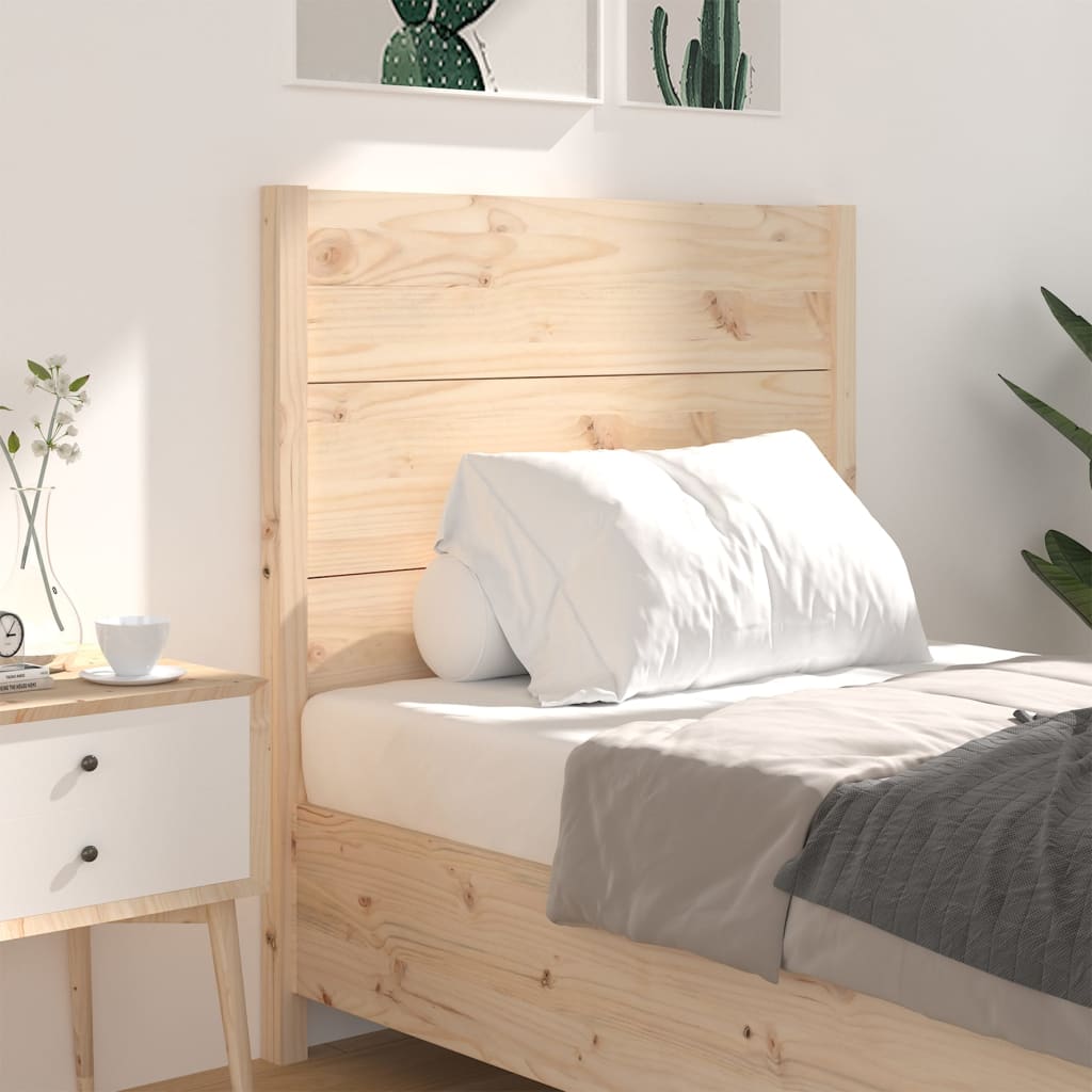 Hoofdbord 06X4X00 Cm Massief Grenenhout 106 x 100 cm Naturel