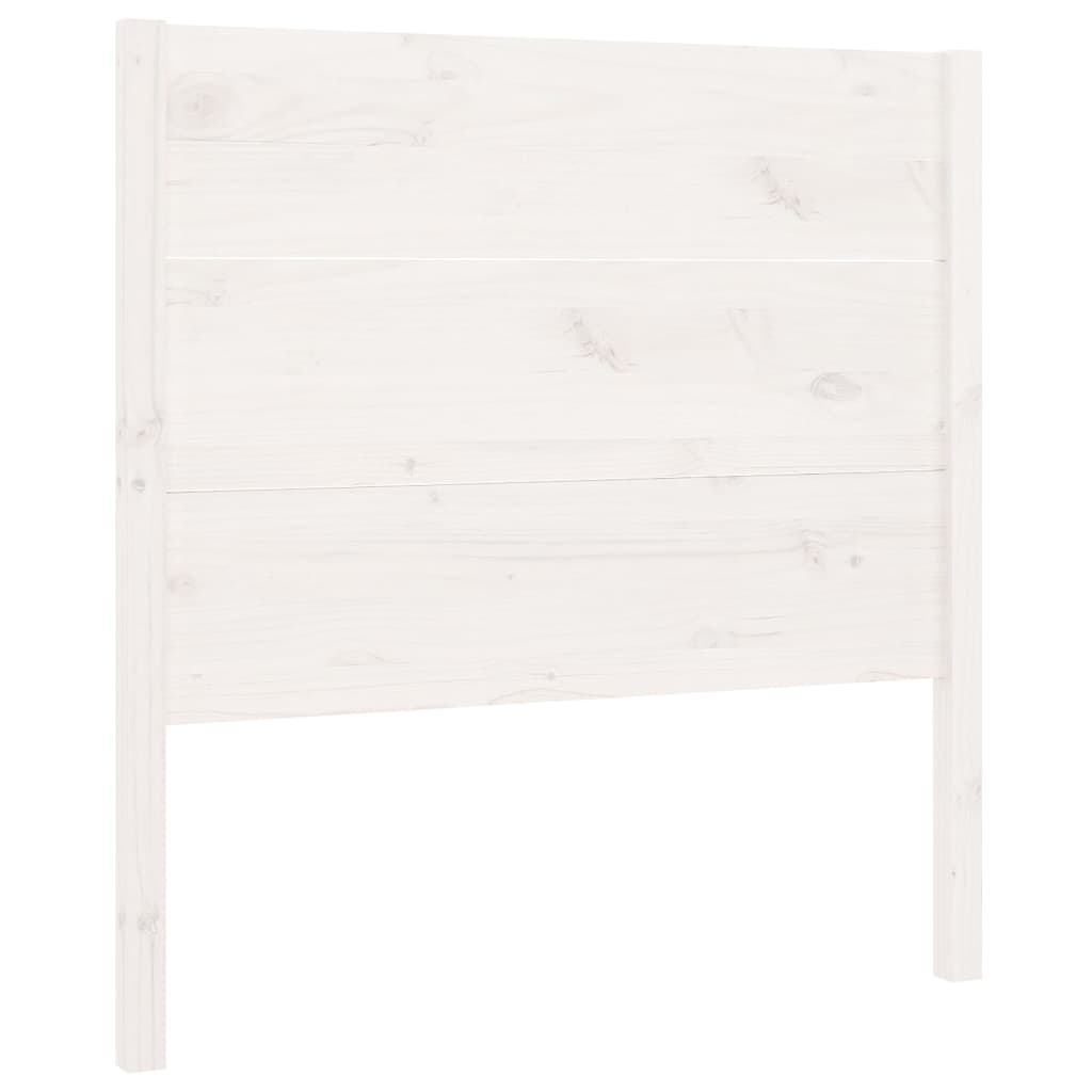 Hoofdbord 06X4X00 Cm Massief Grenenhout 106 x 100 cm Wit
