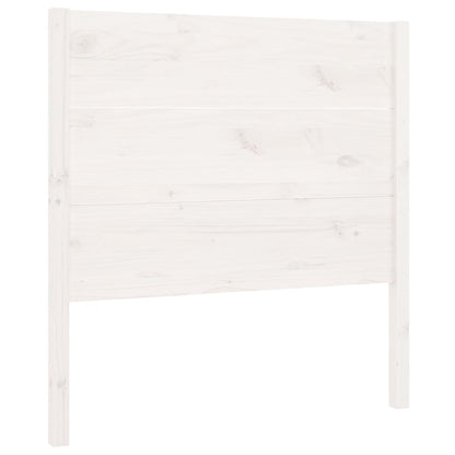 Hoofdbord 06X4X00 Cm Massief Grenenhout 106 x 100 cm Wit