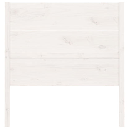 Hoofdbord 06X4X00 Cm Massief Grenenhout 106 x 100 cm Wit