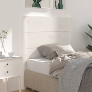 Hoofdbord 106x4x100 cm massief grenenhout wit