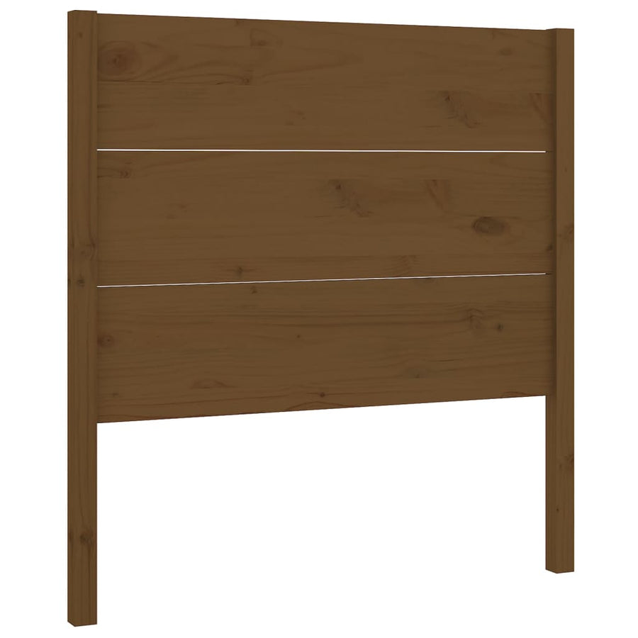 Hoofdbord 06X4X00 Cm Massief Grenenhout 106 x 100 cm Honingbruin