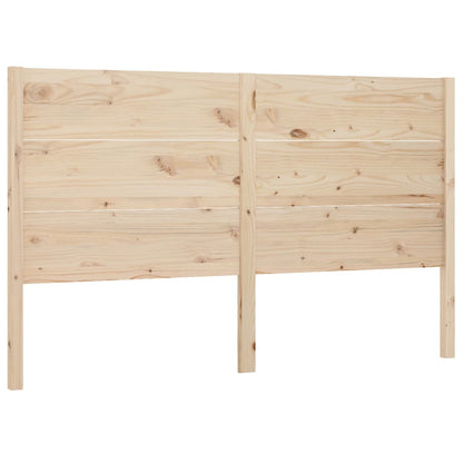 Hoofdbord 206X4X00 Cm Massief Grenenhout 206 x 100 cm Naturel