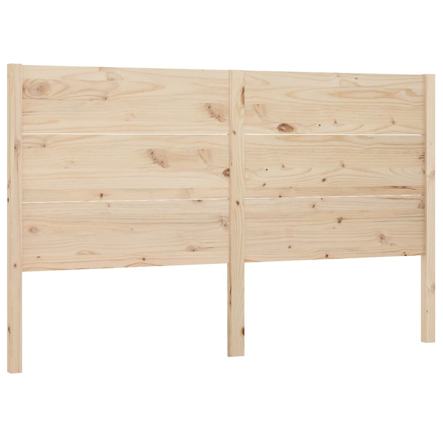 Hoofdbord 206X4X00 Cm Massief Grenenhout 206 x 100 cm Naturel