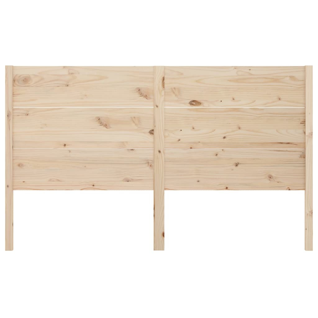 Hoofdbord 206X4X00 Cm Massief Grenenhout 206 x 100 cm Naturel