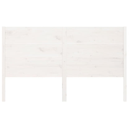 Hoofdbord 206X4X00 Cm Massief Grenenhout 206 x 100 cm Wit