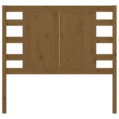 Hoofdbord 8X4X00 Cm Massief Grenenhout 81 x 100 cm Honingbruin