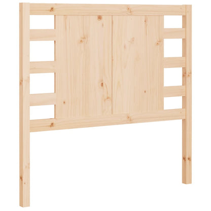 Hoofdbord 96X4X00 Cm Massief Grenenhout 96 x 100 cm Naturel
