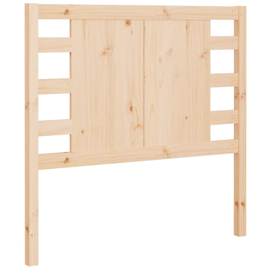 Hoofdbord 96X4X00 Cm Massief Grenenhout 96 x 100 cm Naturel