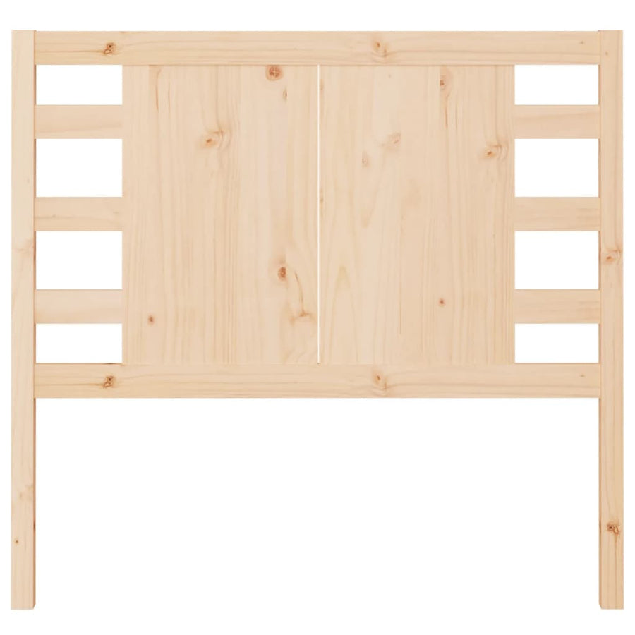 Hoofdbord 96X4X00 Cm Massief Grenenhout 96 x 100 cm Naturel
