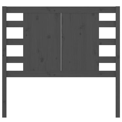 Hoofdbord 06X4X00 Cm Massief Grenenhout 106 x 100 cm Grijs