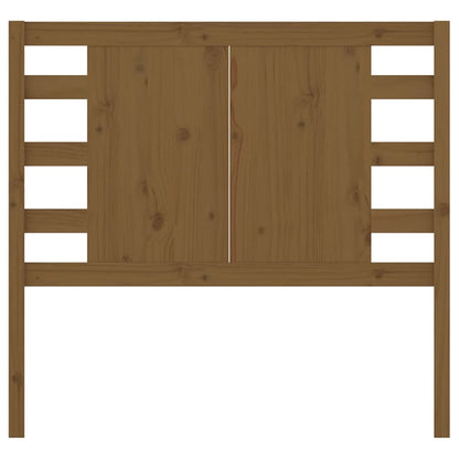 Hoofdbord 06X4X00 Cm Massief Grenenhout 106 x 100 cm Honingbruin