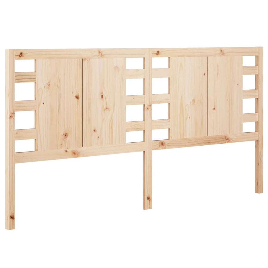 Hoofdbord 4X4X00 Cm Massief Grenenhout 141 x 100 cm Naturel