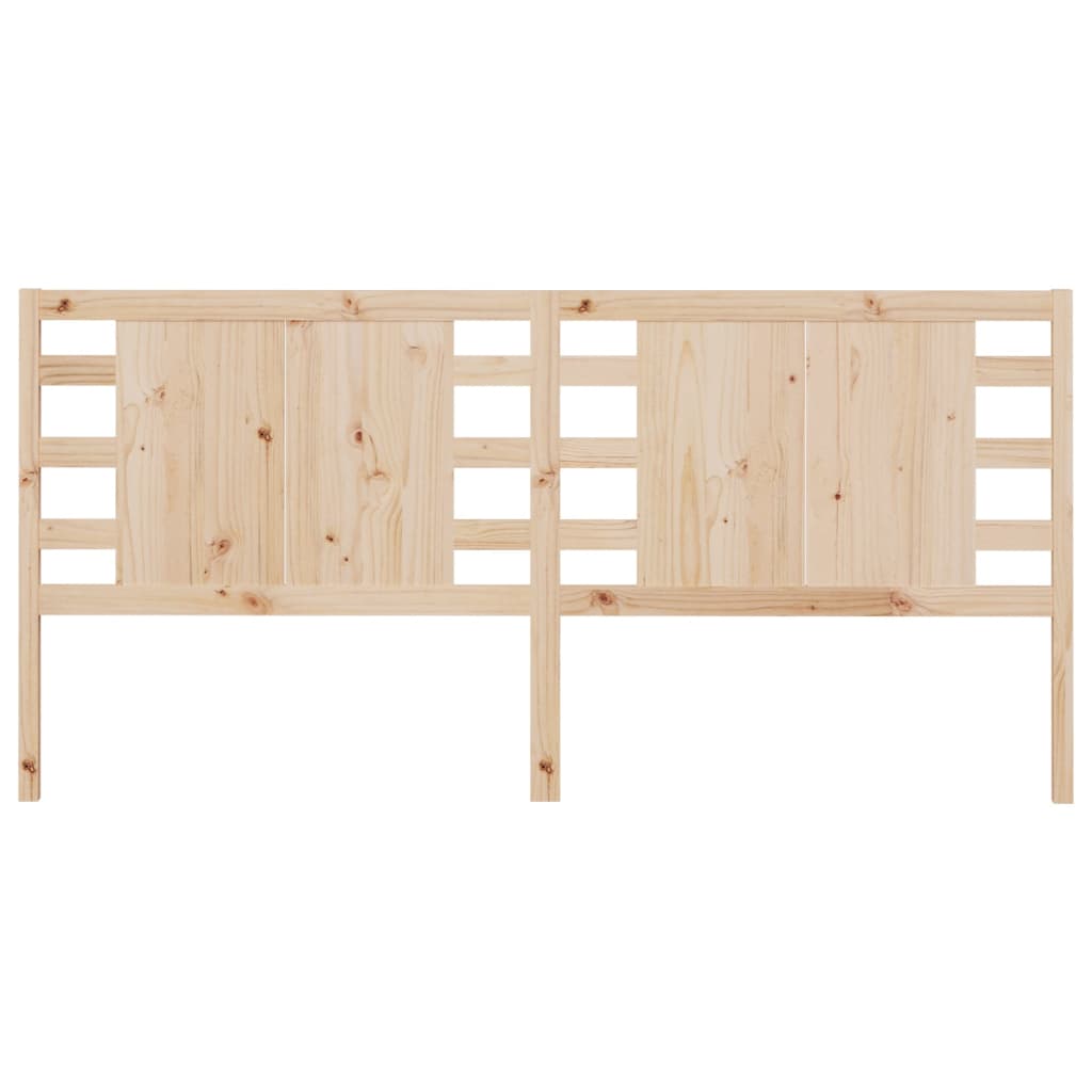 Hoofdbord 4X4X00 Cm Massief Grenenhout 141 x 100 cm Naturel