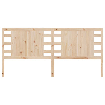 Hoofdbord 4X4X00 Cm Massief Grenenhout 141 x 100 cm Naturel
