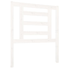 Hoofdbord 81X4X100 Cm Massief Grenenhout Wit