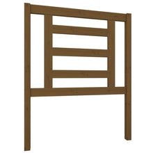 Hoofdbord 81X4X100 Cm Massief Grenenhout Honingbruin