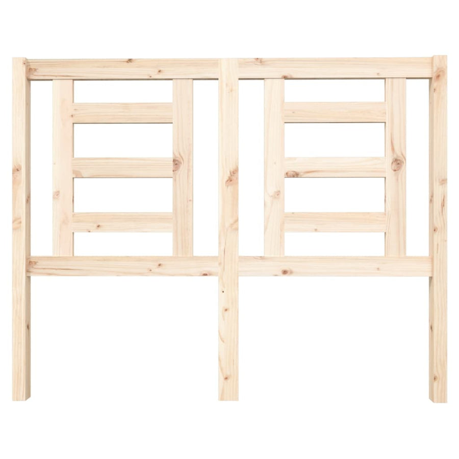 Hoofdbord 126X4X100 Cm Massief Grenenhout