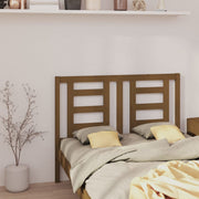 Hoofdbord 126x4x100 cm massief grenenhout honingbruin