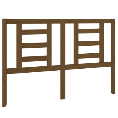 Hoofdbord 141X4X100 Cm Massief Grenenhout Honingbruin