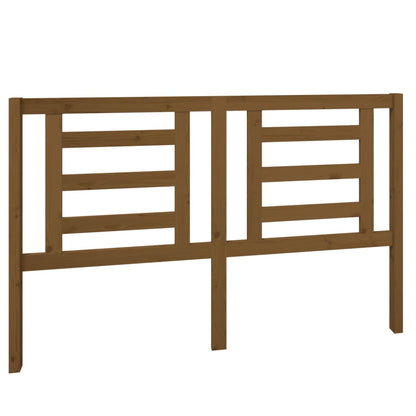 Hoofdbord 156X4X100 Cm Massief Grenenhout Honingbruin