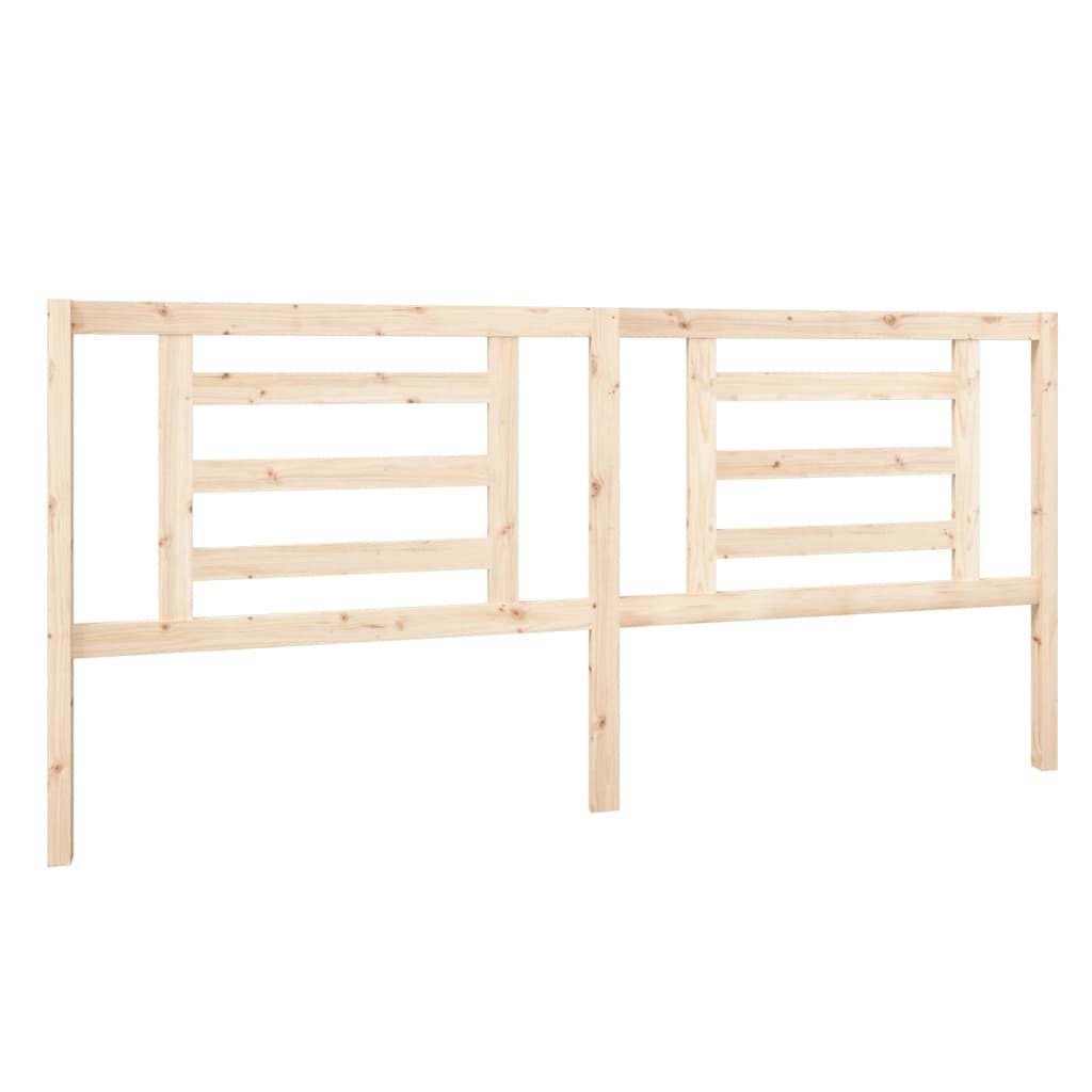 Hoofdbord 206X4X100 Cm Massief Grenenhout