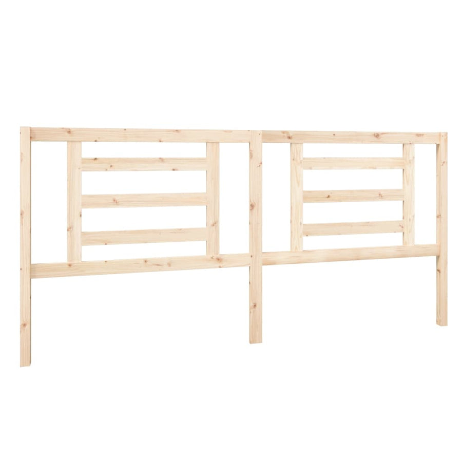 Hoofdbord 206X4X100 Cm Massief Grenenhout