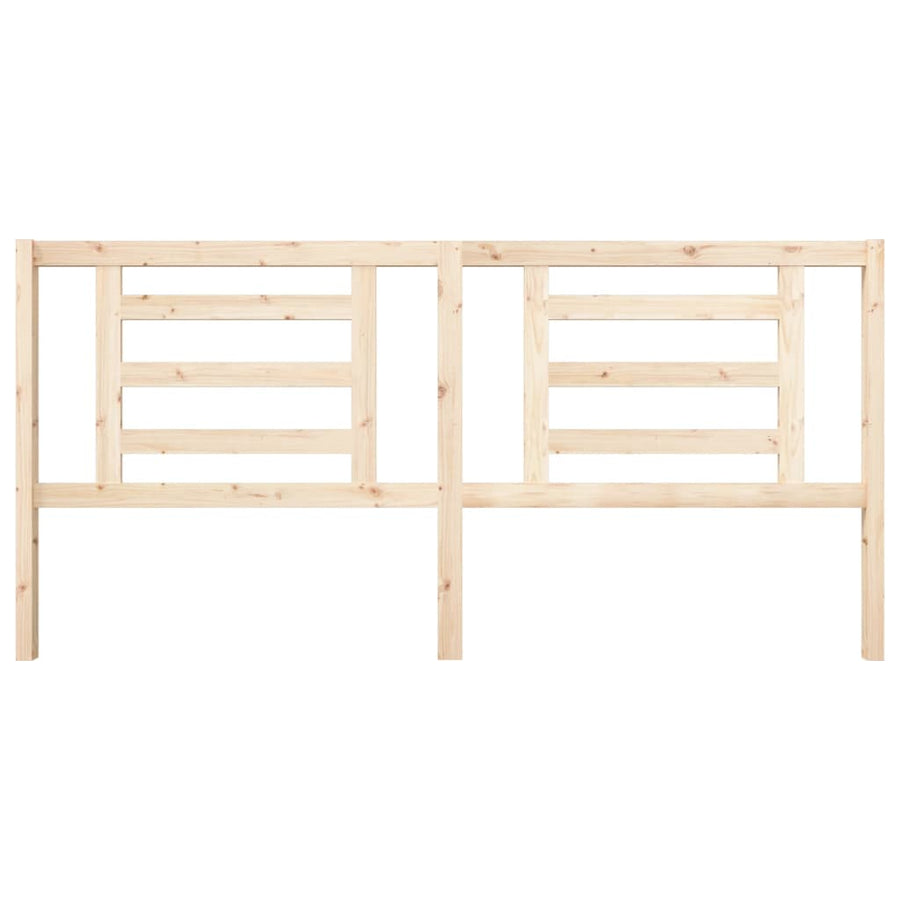 Hoofdbord 206X4X100 Cm Massief Grenenhout