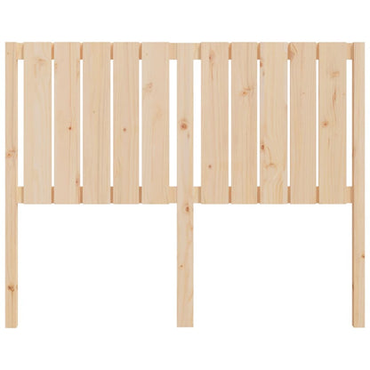 Hoofdbord 25,5X4X00 Cm Massief Grenenhout 125.5 x 100 cm Naturel