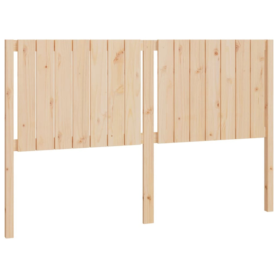 Hoofdbord 65,5X4X00 Cm Massief Grenenhout 165.5 x 100 cm Naturel