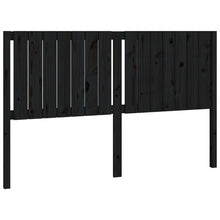 Hoofdbord 65,5X4X00 Cm Massief Grenenhout 165.5 x 100 cm Zwart
