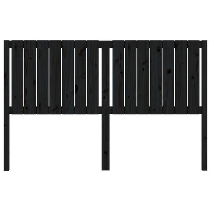 Hoofdbord 65,5X4X00 Cm Massief Grenenhout 165.5 x 100 cm Zwart